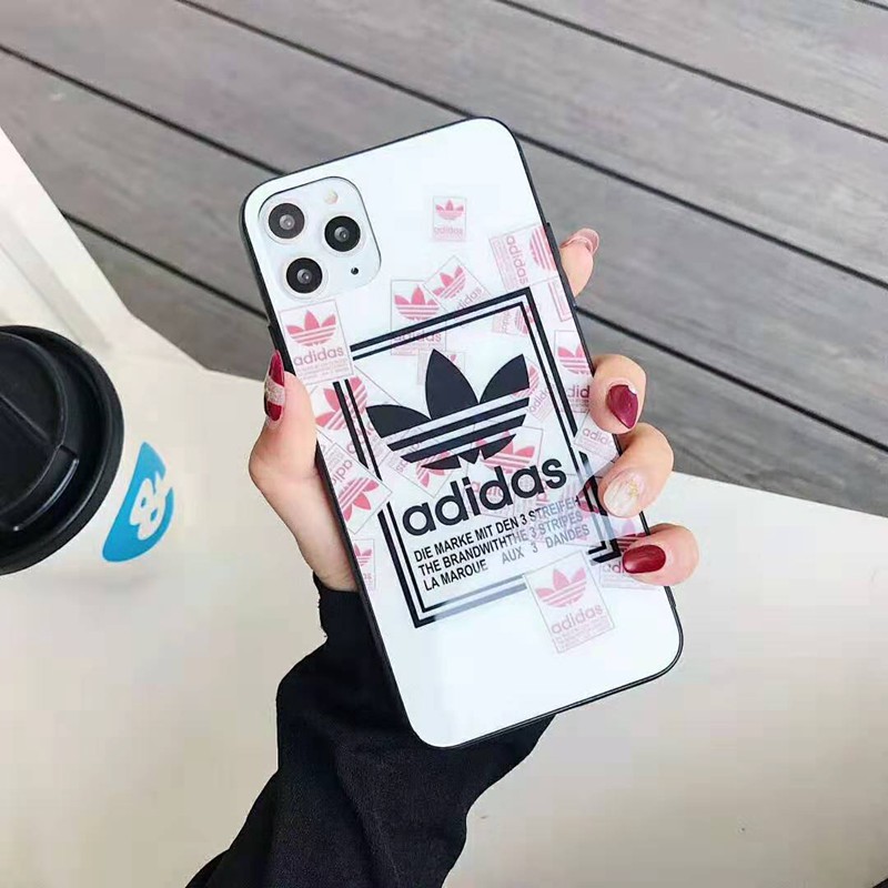 adidas アディダス iphone12/11pro/11pro max/se2ケースブランド