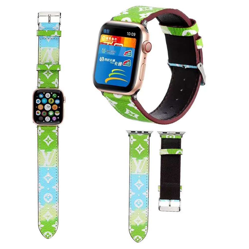 ビジネスマン用高級Apple Watch 6/5/4/3ブランドバンド本革