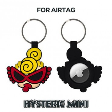 ファッションブランド ヒステリックミニ  AirTags保護カバー メンズレディース向け Hysteric Mini AirTagsアクセサリー シリコン製 エアタグ保護カバー HYSTERIC MINI