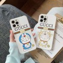 ドラえもん Gucci/グッチ iphone 12 pro/12 pro max携帯ケースカバー 白シンプルスタイル 高級感 アイフォン12/12 mini/12 pro/se2ジャケットケース ファッション 流行り 男女兼用