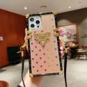 かわいいルイヴィトン iphone12/12mini/12pro/12promax アイフォンケース ゴージャス キラキラ ハート柄 Louis Vuitton GALAXY S21/S21+/S21 ULTRAケース