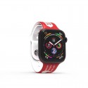 ナイキとオフ-ホワイトのコラボ アップルウォッチバンド Apple Watchバンド ボタン式 ファッションブランド アップルウォッチ2021 メンズレディース