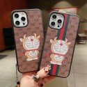 Gucci x Doraemon レディース アイフォiphone12mini/12promaxケース おまけつきアイフォン12カバー レディース バッグ型 ブランドiphone12/xs/11/8 plusケース大人気iphone 12ケース ファッション