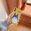 ロエベ ブランド となりのトトロ模様iphone12/12pro maxケース経典ロゴiphone11/11 pro maxケースかわいい iphone x/xr/xs/xs maxケースファッション ins風