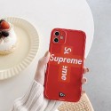 シュプリームiphone 12/12 mini/12 pro/12 pro maxケース ビジネス ストラップ付きアイフォンiphonex/8/7 plusケース ファッション経典 メンズins風ケース かわいいジャケット型 2020 ip