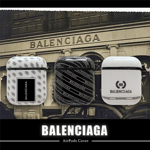 Balenciaga バレンシアガ Air pods1/2/3ケース 耐衝撃 落下防止Airpods pro3ケース メンズ レディースAir pods proケース保護 軽量Air pods 3/2/1ケースブランド