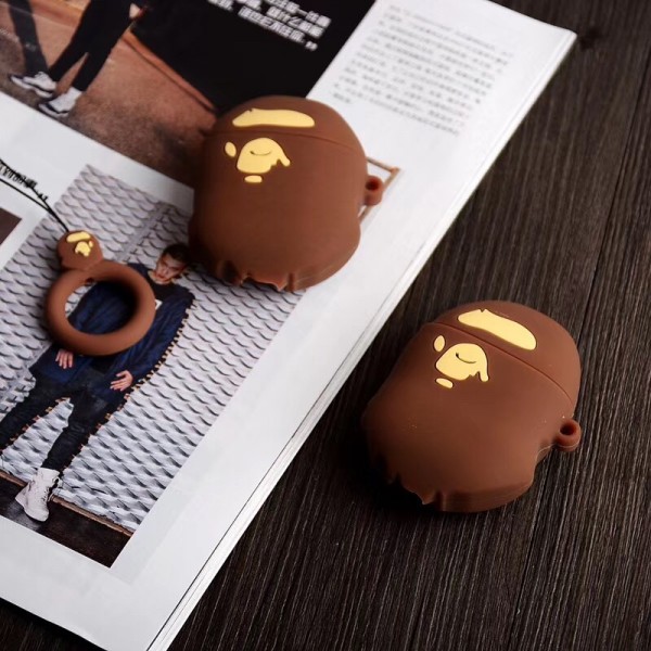 BAPE ブランドエアーポッズ プロ収納ケースAirpods pro3ケース メンズ レディース保護 軽量Air pods 3/2/1ケースブランド