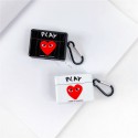 CDG 保護 防塵Airpods1/2ケース メンズ レディース保護 軽量Air pods proケース 防塵 落下防止