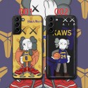 KAWS 個性潮 Galaxy S21/S21ultra note20/s20/s10+ ース ファッションモノグラム iphone12/12pro maxケース ブランド iphone x/8/7 plusケース大人気iphone 12ケース ファッション