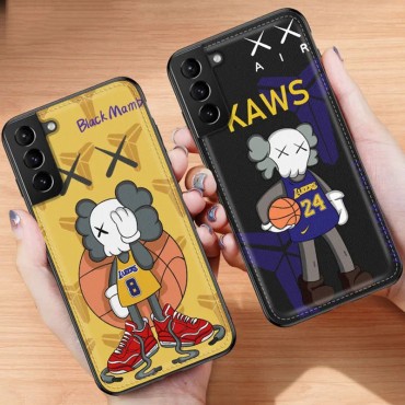 KAWS 個性潮 Galaxy S21/S21ultra note20/s20/s10+ ース ファッションモノグラム iphone12/12pro maxケース ブランド iphone x/8/7 plusケース大人気iphone 12ケース ファッション