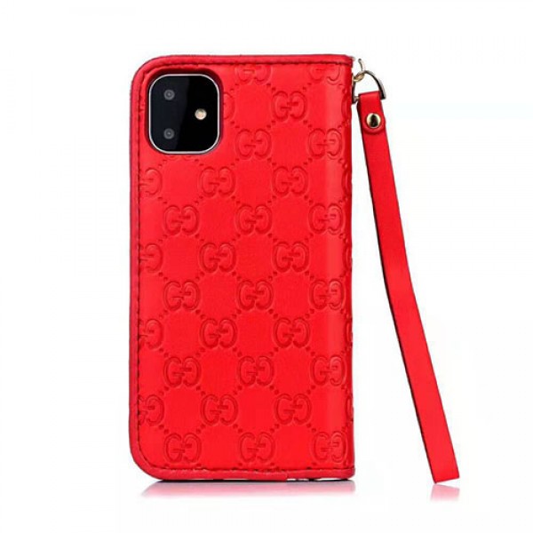 グッチiphone11/11pro maxケースブランドgucci iphone xr/xs maxケース手帳型ビジネス風 iphone x/8/se2/7 plusケース オシャレファッション高級レザー製