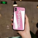 シュプリームとコラボ Iphone12/12 pro max/X/xr/xs max/11pro maxケース galaxy s20 xperia1/10 IIケース Supreme Iphone12 pro/12 max/8/7/8plu