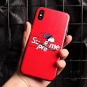 supreme  女性向け iphone xr/xs max/12promaxケース個性潮 iphone 6/6s/6splusケース ファッションレディース アイフォ おまけつきiphone 7/7plus/8/8plus/se2ケースブランド