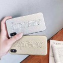 シュプリーム iphone xr/xsケース お洒落 ブランド supreme iphone x/xs maxカバー アイフォン8/7plusケース ペア向け