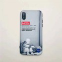 シュプリーム iphone xrケース 個性 supreme iphone xs maxケース 薄い アイフォンxs ケース 若者愛用 iphonex/8plusケース　シンプル風