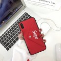 シュプリーム iphone xr/xs maxケース お洒落 アイフォンテンアール/xs マックスカバー 人気潮流 supreme iphone 6s/7/8plusケース 個性 iphone x/xsケース