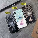 ケンゾー Kenzo iphone xs/xr/xs maxケース ブランド ガラス背面 超薄型 耐衝撃 iphone x/7/8plusカバー 芸能人愛用