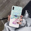 ケンゾー Kenzo iphone xs/xr/xs maxケース ブランド ガラス背面 超薄型 耐衝撃 iphone x/7/8plusカバー 芸能人愛用