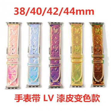 Lv/ルイヴィトン ブランドアップルウォッチバンドApple Watch 6/5/4/3ベルト 交換用バンド 人気ビジネスマン用高級Apple Watch 6/5/4/3ブランドバンド本革