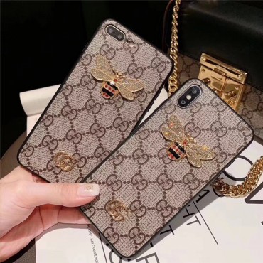 グッチ GUCCI iphone11/11pro/11pro maxケース即納品オシャレ iphone xrケース アイフォンxs/xs maxカバー 人気 iPhone x/7/8plusケース 耐衝撃 男女兼用