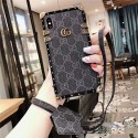 Gucci/グッチiphone 12/12 pro/12 max/12 pro maxケースグッチ GUCCI iphone xr/se2ケース galaxy S10+ケース ストラップ付き galaxy S10ケース iphone   x