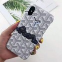 Goyard ゴヤール iphone xrケース galaxy S10+ケース 可愛い ブランド galaxy S10plusケース iphone xs max/x/10/8plusケース アニメ キャラクター galaxy S9/S8pl