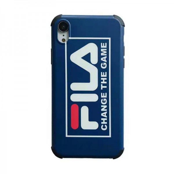 FILA iPhone XI/11/11proケース ブランド 人気 フェア iPhone XI max/11 pro maxカバー スポーツ風 iPhone XR/XSケース 混色 個性潮流 おすすめ