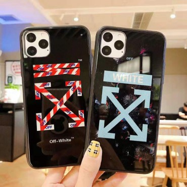 ブランド Off White iphone11/11pro/11pro maxケースオシャレiphone xs/xr/xs maxケースアイフォン x/7/8/plusケース男女兼用