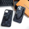 贅沢ブランドルイヴィトンiphone11/11pro/11pro maxケース潮流iphone xs/xr/xs maxケースオシャレ  iphonex/7/8/plusケース個性チェーン付き男女兼用