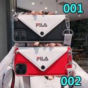 ブランド FILA iphone11/11pro/11pro maxケースカバン型オシャレiphone xs/xr/xs maxケースストラップ付き  iphone x/7/8/plus斜め掛け 個性潮流