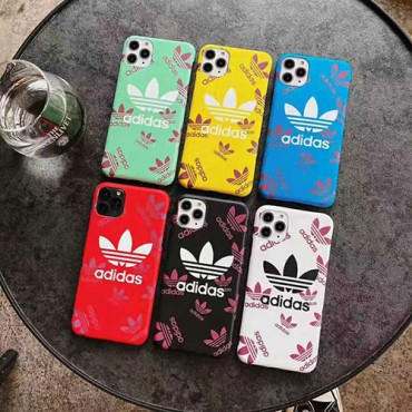 アディダス iphone11/11pro maケース 人気adidas iphone xr/xs maxケース運動風 iphone x/8/se2/7 plusケースファッション経典メンズレディース兼用