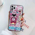 ケンゾーKENZO iphone11/11pro maxケースブランドiphone xr/xs/xs maxケース虎頭付き iphone x/10/8/7 plusケースファッション カッコイイ