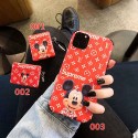 lv シュプリーム  ディズニーコラボ  airpods pro iphone 11/11 pro12pro max/se2ケース レディース おまけつきジャケット型 2020 iphone 12ケース