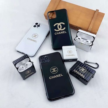 Chanel シャネル  iphone12/12pro maxケース かわいいペアお揃い Air pods1/2/3ケース 