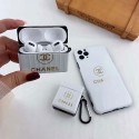 Chanel シャネル  iphone12/12pro maxケース かわいいペアお揃い Air pods1/2/3ケース 