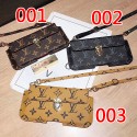 lv/ルイ·ヴィトンペアお揃い アイフォン12/11ケース iphone xs/x/xs maxケース iphone 7/8 plus/se2ケース ビジネス ストラップ付き個性潮 ファッションモノグラム