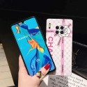 Chanel/シャネルHUAWEI MATE 30/30 PROケース ビジネス ストラップ付きファッション セレブ愛用 iphone12/11pro maxケース 激安iphone 7/8 plus /se2ケースブランドモノグラム