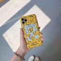 kaws&off-whiteブランド iphone12/11pro maxケース かわいいペアお揃い アイフォン12/11ケース iphone xs/x/8/7 plus/se2ケースファッション セレブ愛用 激安個性潮 iphone x/