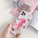 Dior ディオール女性向け iphone 11/xr/xs maxケースiphone 7/8 plus/se2ケース ビジネス ストラップ付きファッション セレブ愛用Kaws iphone12/11pro maxケース 激安メンズ iph