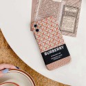 Burberry/バーバリー個性潮 iphone x/xr/xs/xs maxケース ファッションレディース アイフォンiphone xs/11/8 plus/se2ケース おまけつきiphone xr/xs max/11proケースブラン