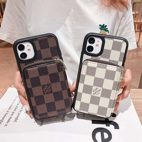 lv/ルイ·ヴィトンiPhone 12ケース ビジネス ストラップ付きシンプル iphone 7/8 plus/se2ケース ジャケットins風  iPhone 11/11 pro/11pro maxケースケース かわいいアイフォン12カバ