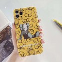 Kaws iphone12/11pro max/se 2020ケース セレブ愛用 カウズ 激安 iphone x/xs/xrケース おまけつき ジャケット型 高級 人気 アイフォン12/11/7/8 plusカバー レディース バッグ型 ブ