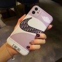 Dior ディオールiPhone12ケース ビジネス ストラップ付きシンプル iPhone 7/8 plus/se2ケース ジャケットレディース アイフォンNike/ナイキiphone xs/11/8 plusケース おまけつきiphone