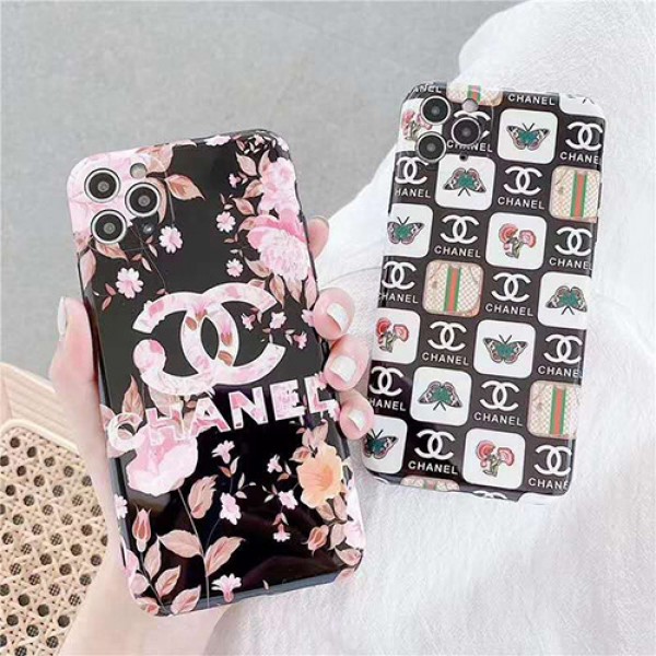 Chanel/シャネルブランド iphone12/11pro maxケース かわいいiphone 11/11 pro/11 pro maxケース ビジネス ストラップ付きアイフォンiphone x/8/7 plus/se2ケース ファッショ