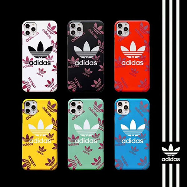  Adidas/アディダス 男女兼用人気ブランドiPhone 12ケースレディース アイフォンiphone xs/11/8 plusケ/se2ース おまけつきiphone xr/xs max/11proケースブランドアイフォン12カバー レ