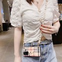 Burberry/バーバリー女性向け iphone 11/xr/xs maxケース男女兼用人気ブランドiphone12/12 pro/12 pro maxケースビジネス ストラップ付きアイフォンiphone x/8/7 plus/se2ケー