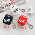 Supreme ブランドエアーポッズ プロ収納ケースAir pods proケース保護 防塵Air pods1/2/3ケース 耐衝撃 落下防止Air pods 3/2/1ケースブランド