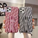 Dior ディオールIphone xr/12/12 pro maxケース ビジネス ストラップ付きアイフォンiphonex/8/7 plusケース ファッション経典 メンズレディース アイフォンiphone xs/11/8 plusケース 