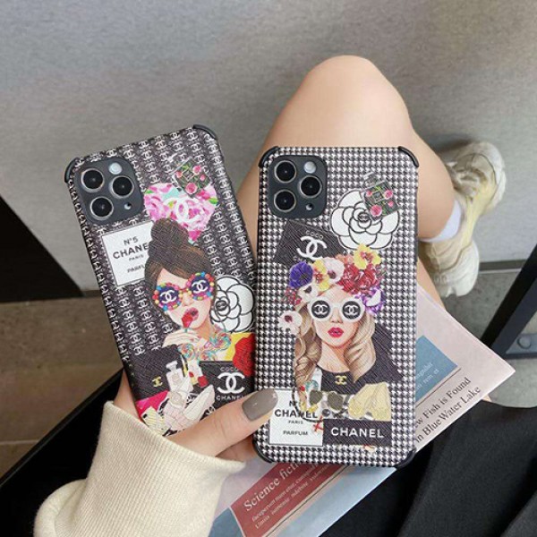 Chanel/シャネル女性向け iphone 11/xr/xs maxケースアイフォンiphone x/8/7 plusケース ファッション経典 メンズシンプル iphone x/xr/xs/xs maxケース ジャケットアイフォン12カバ