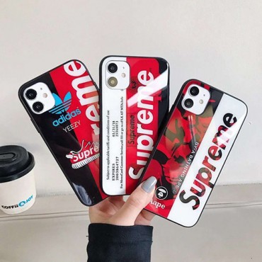 Supreme/シュプリームブランド iphone12 mini/12pro max/12 pro/12 maxケース かわいい iphone11/11pro maxケース ビジネス ストラップ付きアイフォン12カバー レディース バッグ型